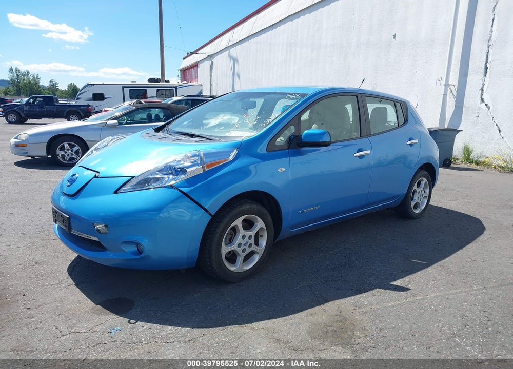 2012 NISSAN LEAF SL VIN: JN1AZ0CP7CT019668