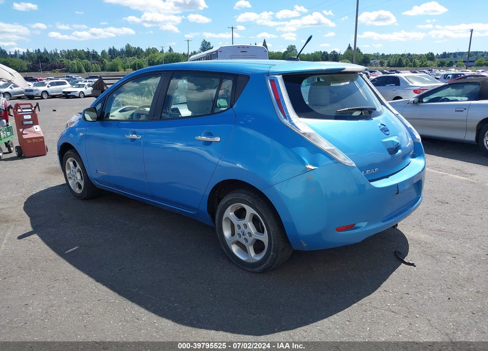 2012 NISSAN LEAF SL VIN: JN1AZ0CP7CT019668