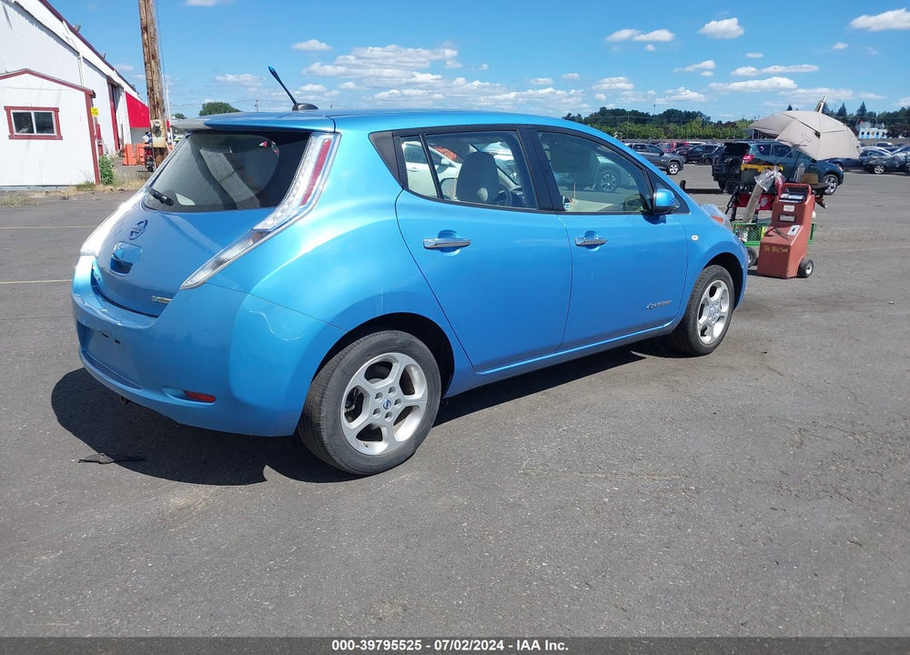 2012 NISSAN LEAF SL VIN: JN1AZ0CP7CT019668