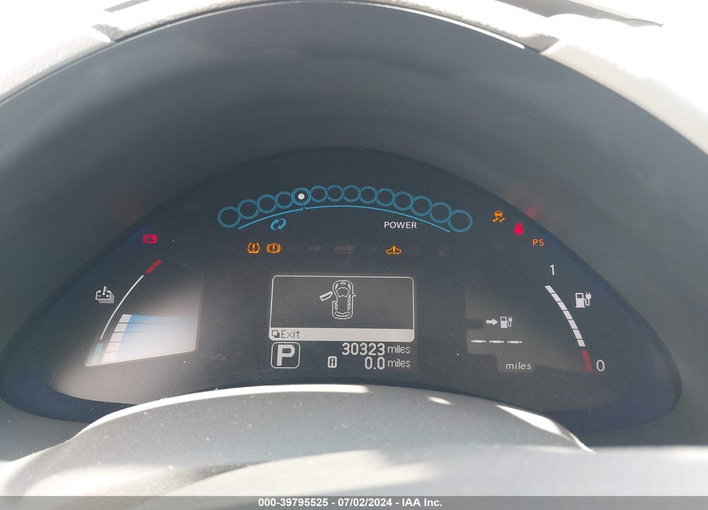 2012 NISSAN LEAF SL VIN: JN1AZ0CP7CT019668