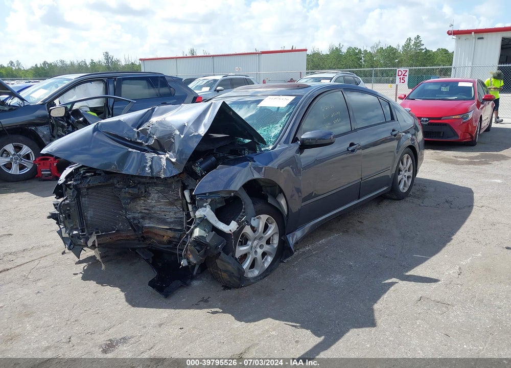 2008 NISSAN MAXIMA 3.5 SL VIN: 1N4BA41E28C804811