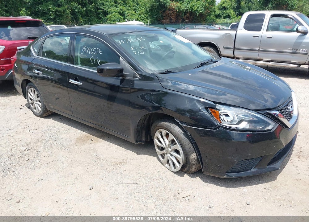 2019 NISSAN SENTRA SV VIN: 3N1AB7AP8KY357490