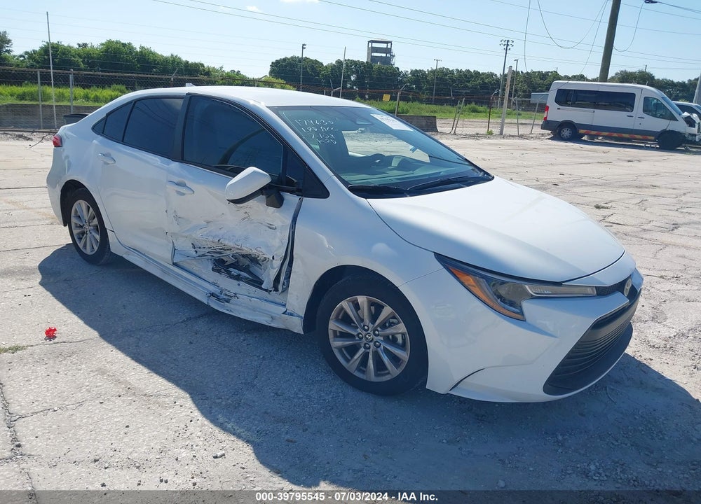 2024 TOYOTA COROLLA LE VIN: 5YFB4MDE8RP156056