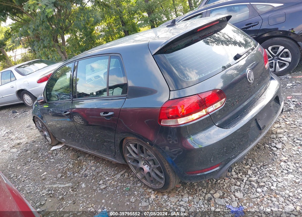 2010 VOLKSWAGEN GTI 4-DOOR VIN: WVWHV7AJ6AW094565