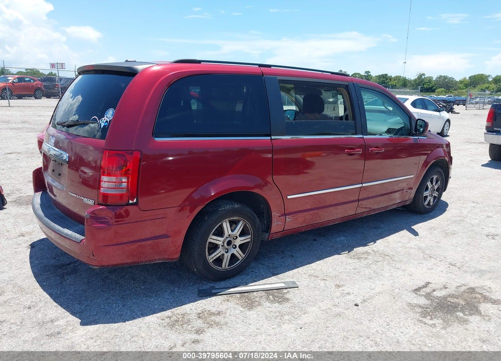 2010 CHRYSLER TOWN & COUNTRY TOURING PLUS VIN: 2A4RR8D16AR392112