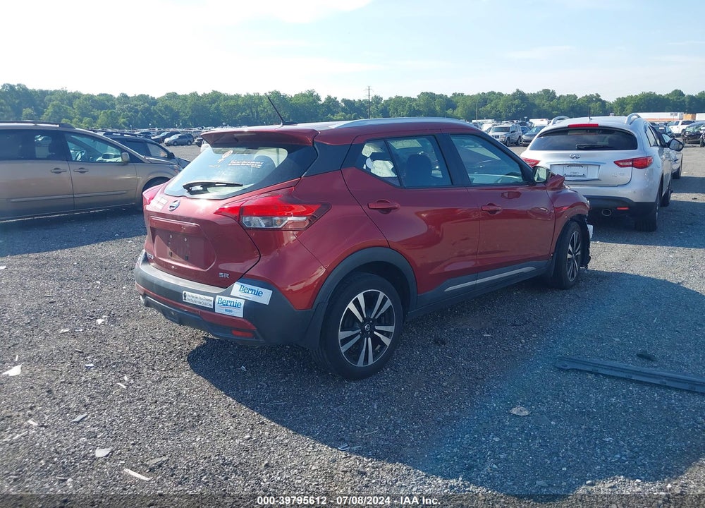 2018 NISSAN KICKS SR VIN: 3N1CP5CU6JL540898