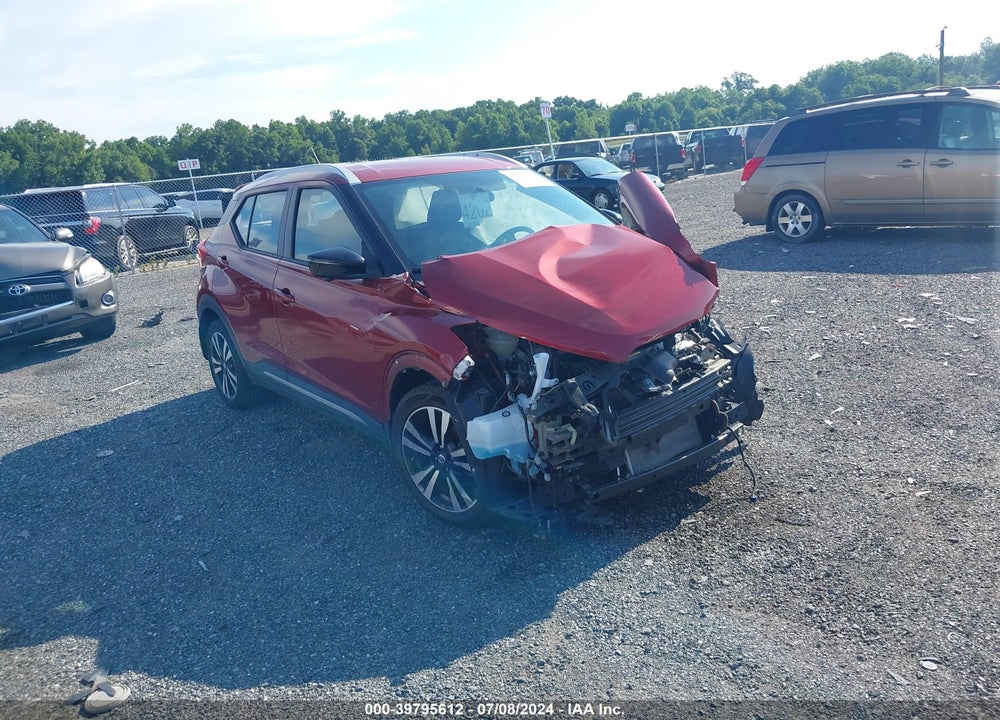 2018 NISSAN KICKS SR VIN: 3N1CP5CU6JL540898