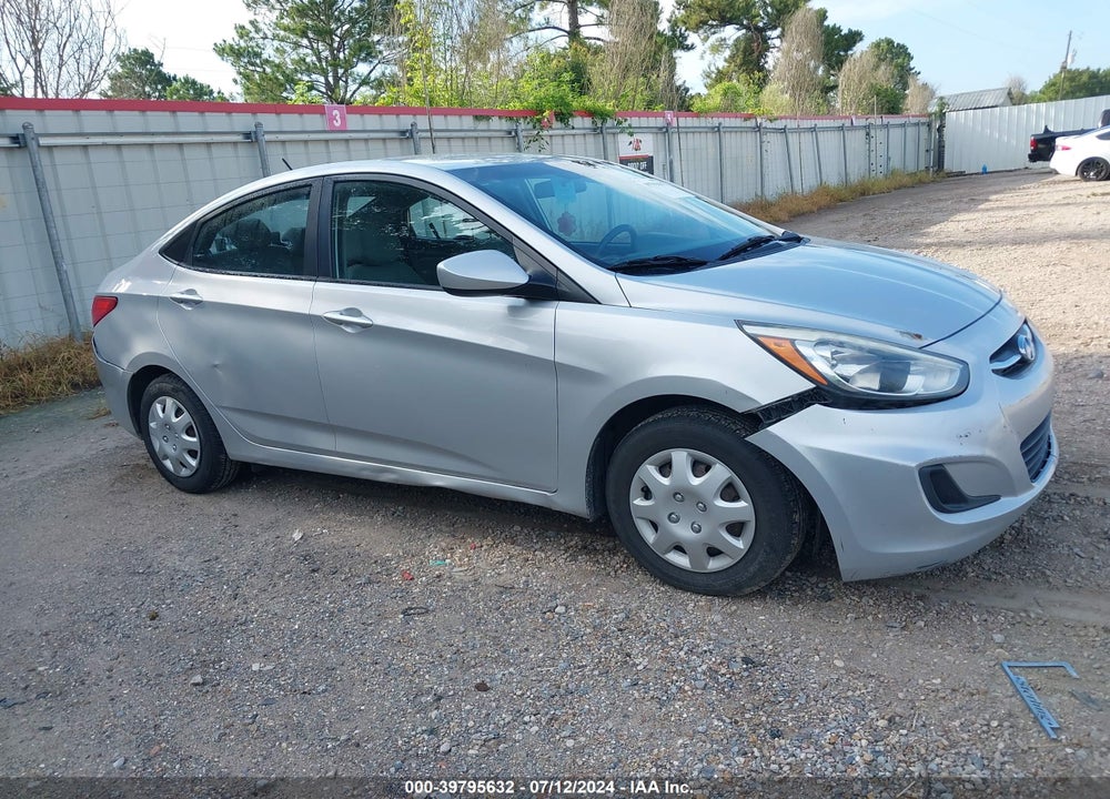 2015 HYUNDAI ACCENT GLS VIN: KMHCT4AE7FU842403