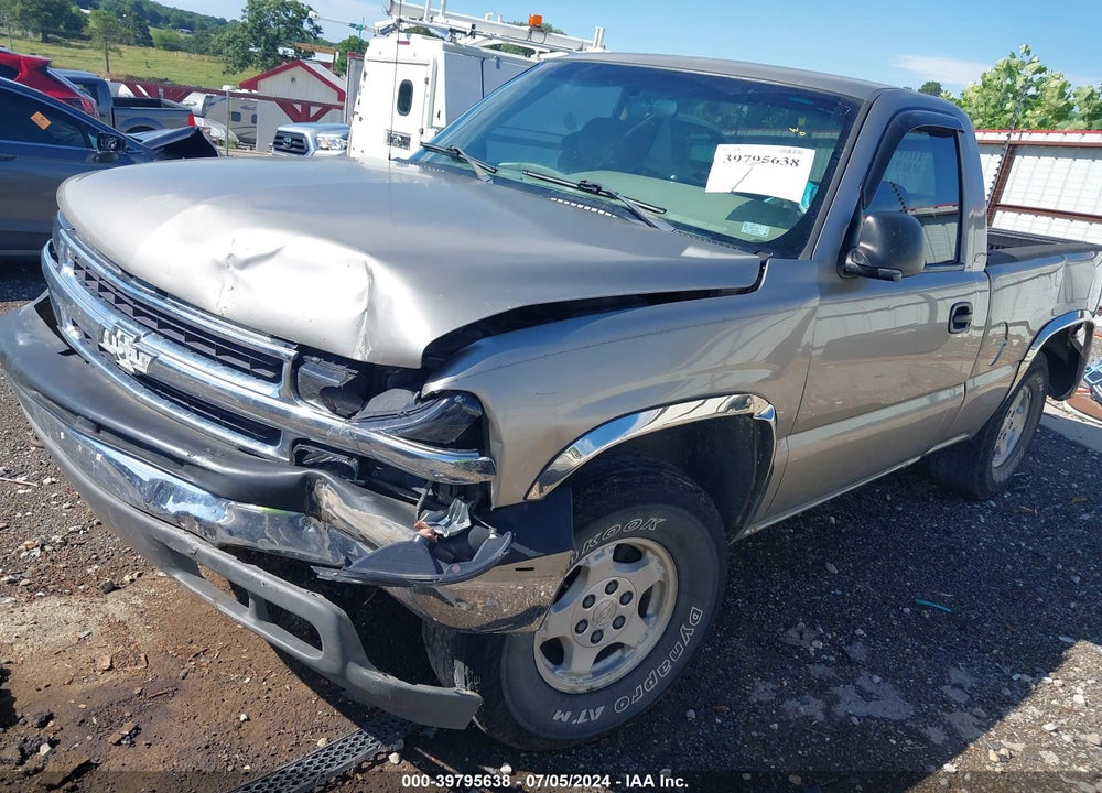 2001 CHEVROLET SILVERADO 1500 VIN: 1GCEK14V51Z141557