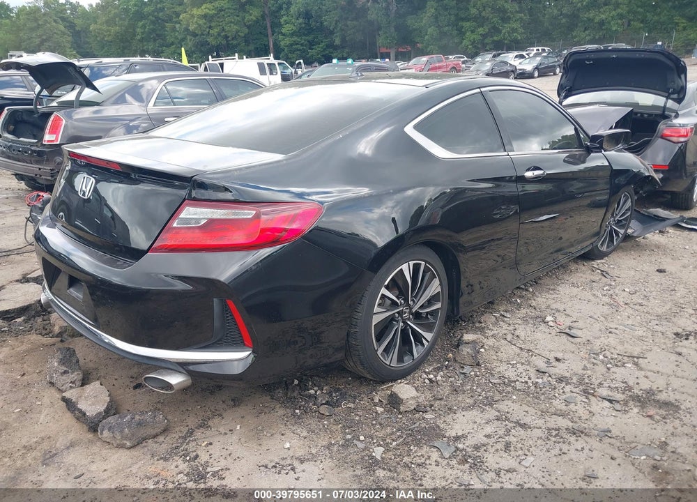 2017 HONDA ACCORD EX-L V6 VIN: 1HGCT2B8XHA004065