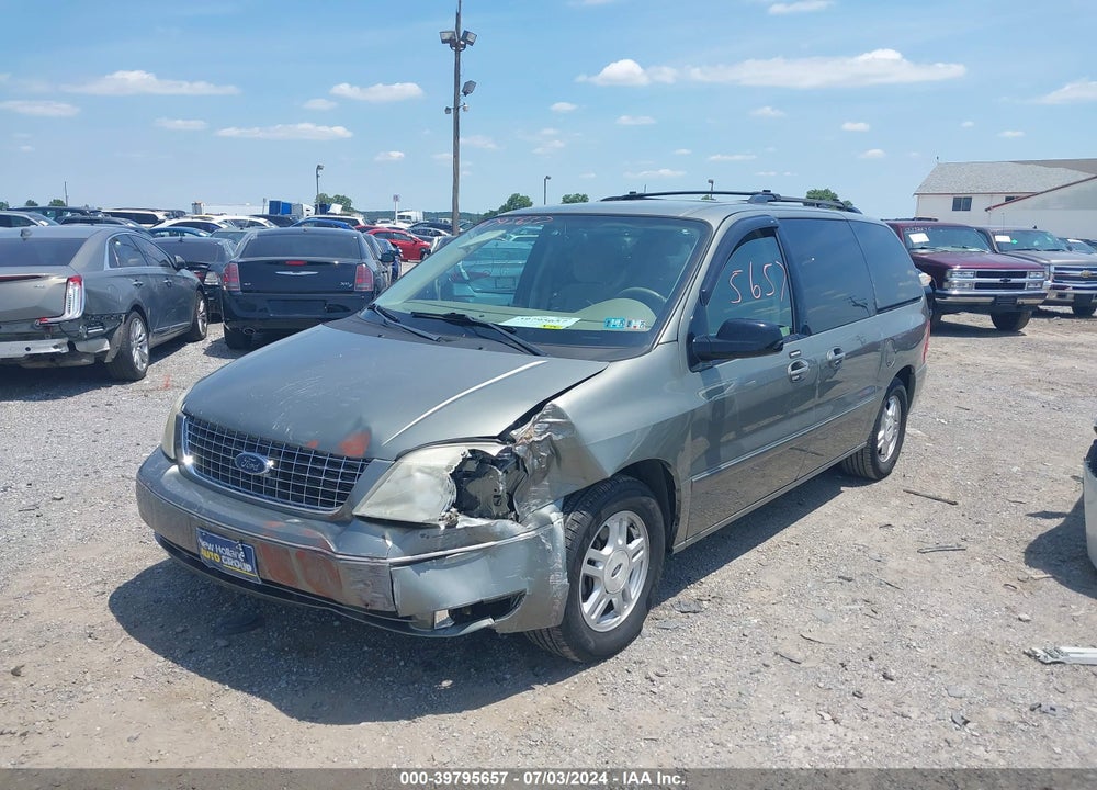 2004 FORD FREESTAR SEL VIN: 2FMZA52214BA02744
