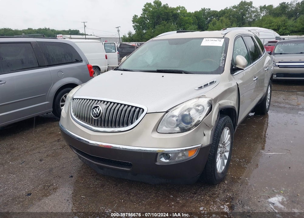 2012 BUICK ENCLAVE LEATHER VIN: 5GAKRCED4CJ237036