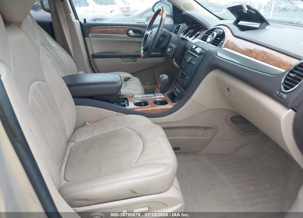 2012 BUICK ENCLAVE LEATHER VIN: 5GAKRCED4CJ237036