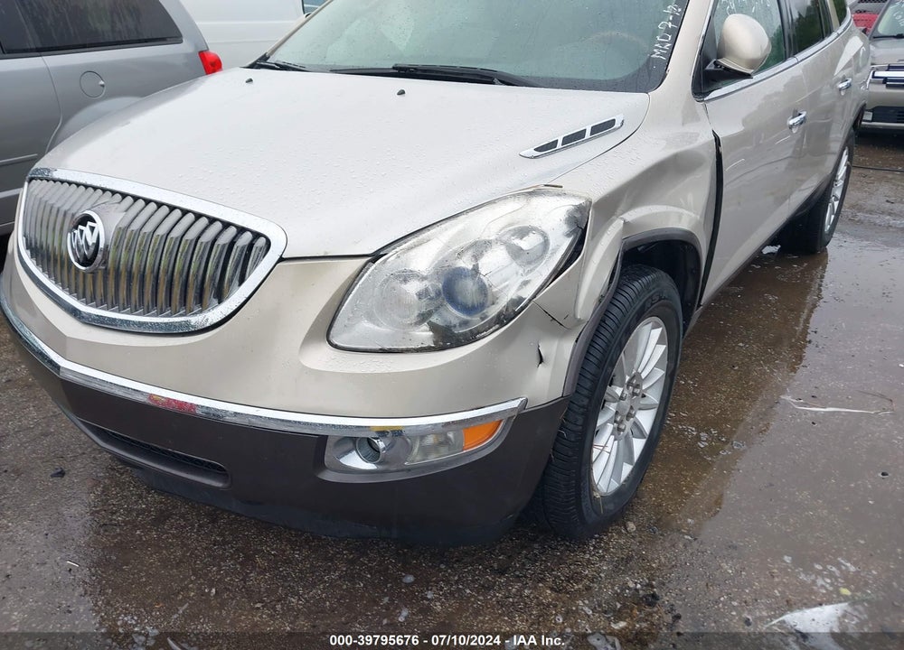 2012 BUICK ENCLAVE LEATHER VIN: 5GAKRCED4CJ237036