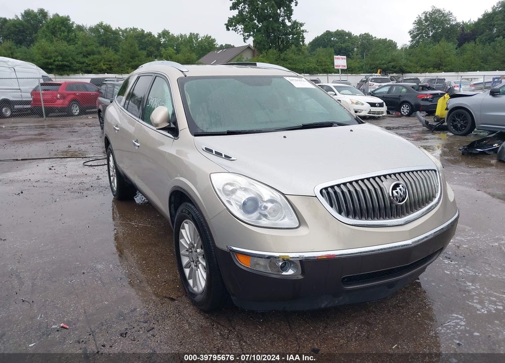 2012 BUICK ENCLAVE LEATHER VIN: 5GAKRCED4CJ237036