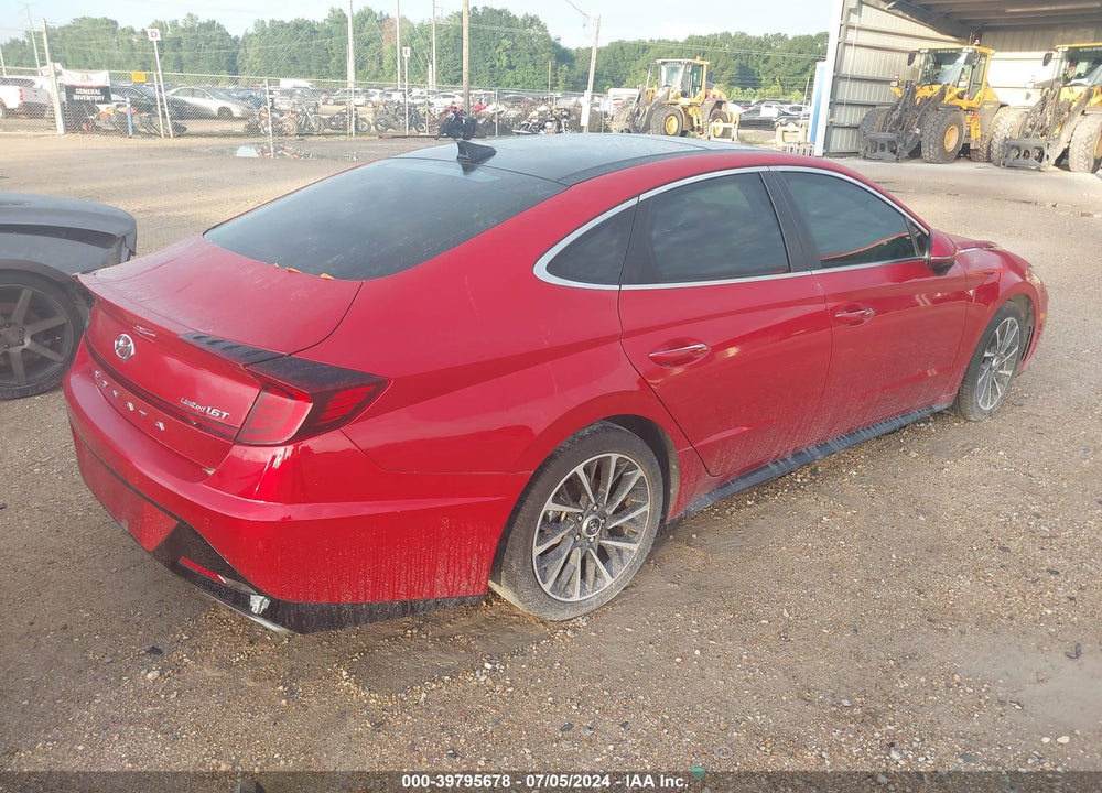 2020 HYUNDAI SONATA LIMITED VIN: 5NPEH4J28LH057396