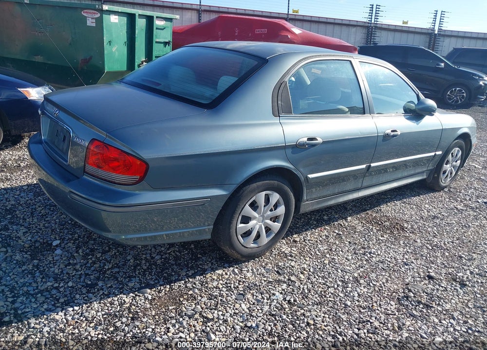 2005 HYUNDAI SONATA GL V6 VIN: KMHWF25H65A098063