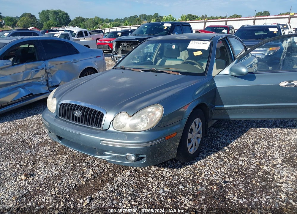 2005 HYUNDAI SONATA GL V6 VIN: KMHWF25H65A098063