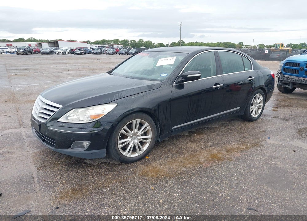 2009 HYUNDAI GENESIS 4.6 VIN: KMHGC46F09U068230