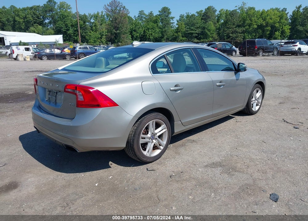 2015 VOLVO S60 T5 PREMIER PLUS VIN: YV140MFC9F1317475