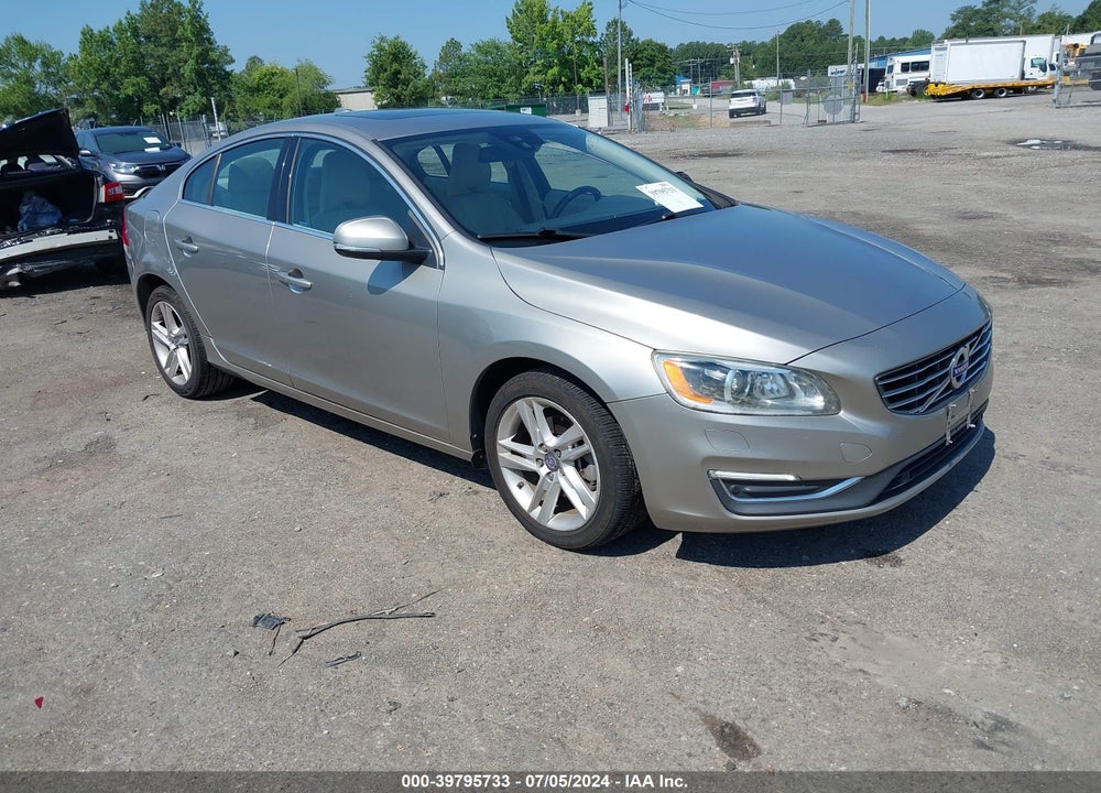 2015 VOLVO S60 T5 PREMIER PLUS VIN: YV140MFC9F1317475