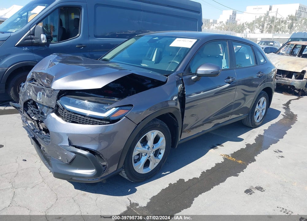 2024 HONDA HR-V 2WD LX VIN: 3CZRZ1H35RM701171