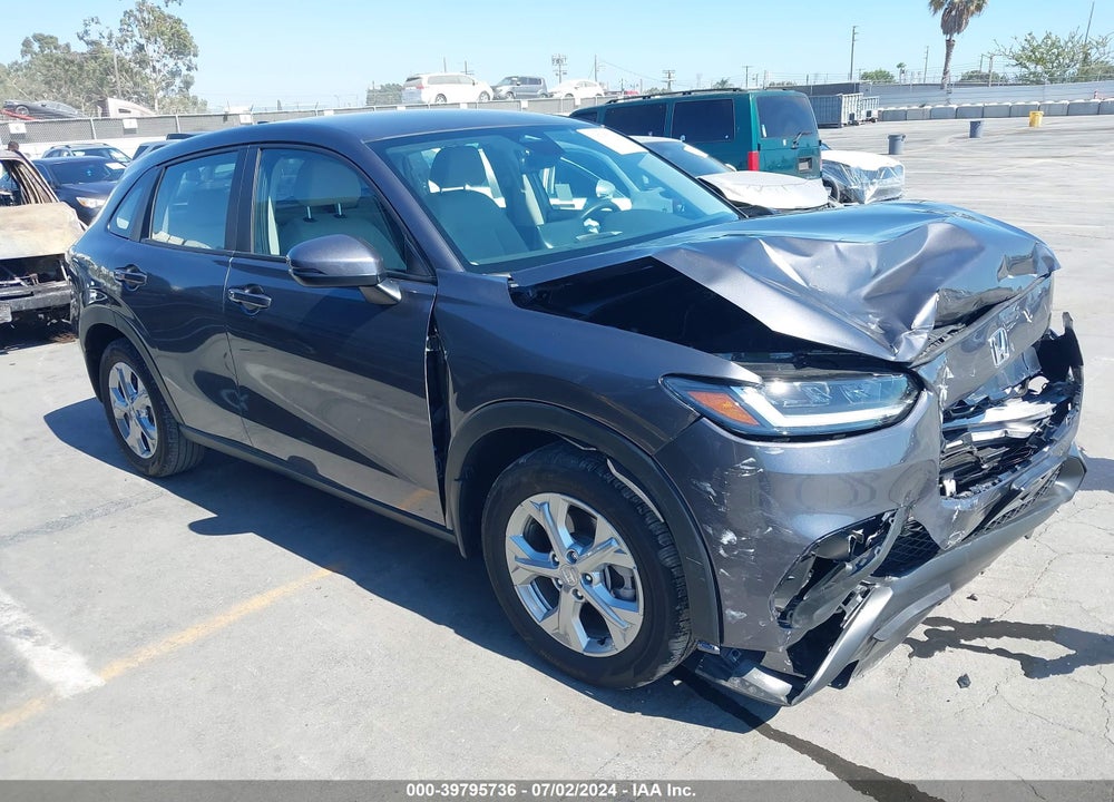 2024 HONDA HR-V 2WD LX VIN: 3CZRZ1H35RM701171