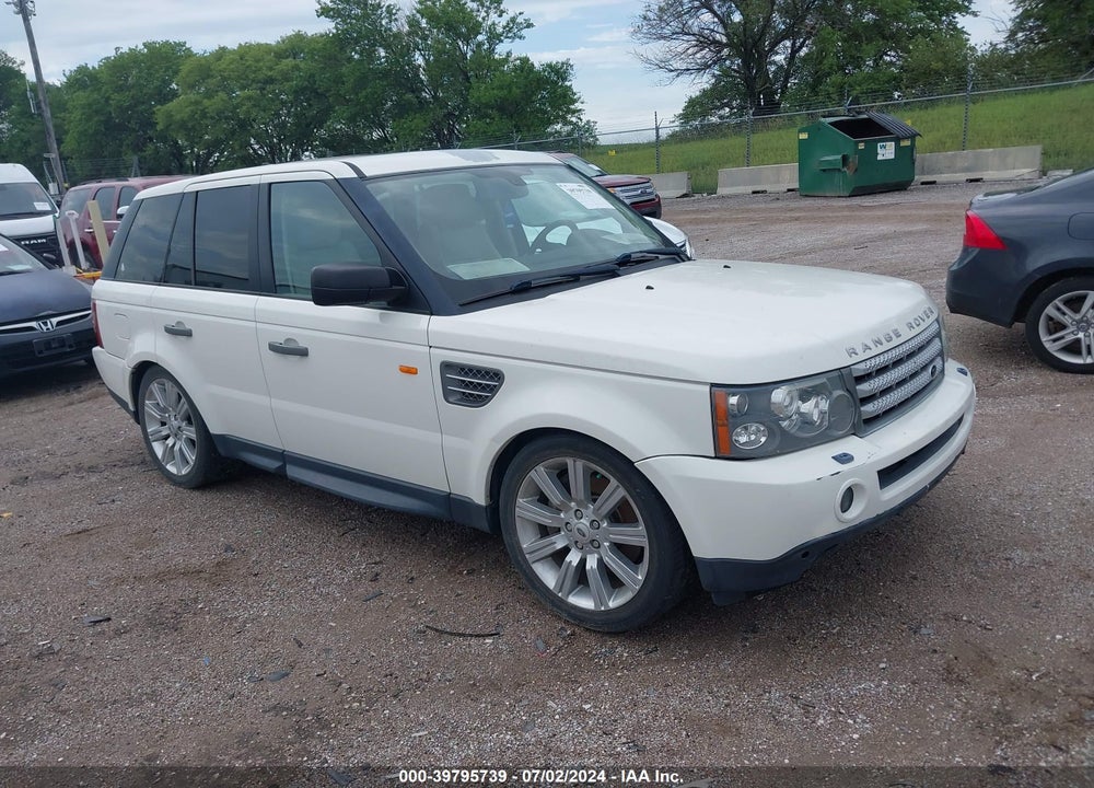 2008 LAND ROVER RANGE ROVER SPORT SUPERCHARGED VIN: SALSH234X8A163197