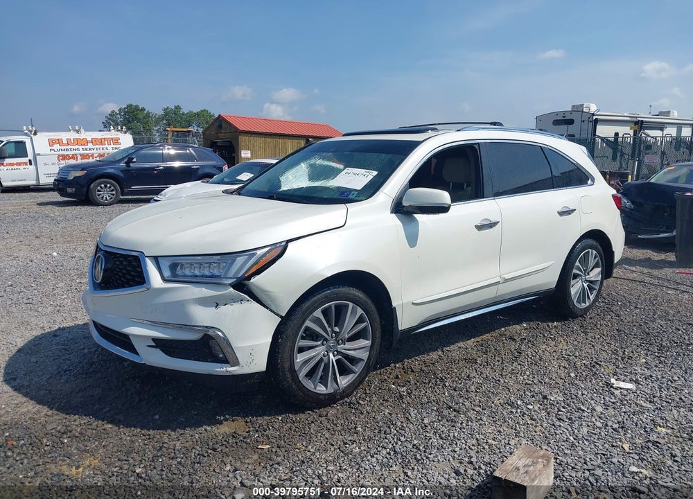 2017 ACURA MDX TECHNOLOGY PACKAGE VIN: 5FRYD4H56HB036513