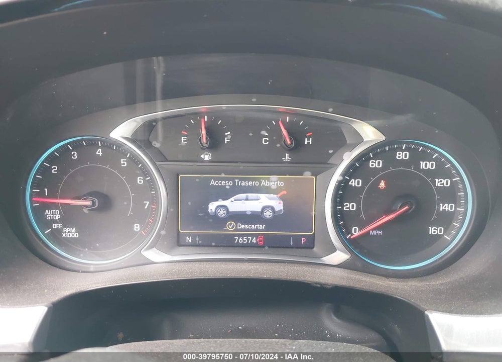 2020 CHEVROLET TRAVERSE VIN: 1GNERGKW0LJ299646