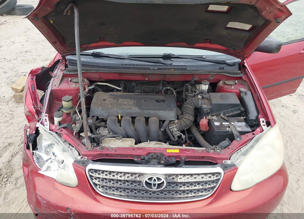 2007 TOYOTA COROLLA CE VIN: JTDBR32E270125004