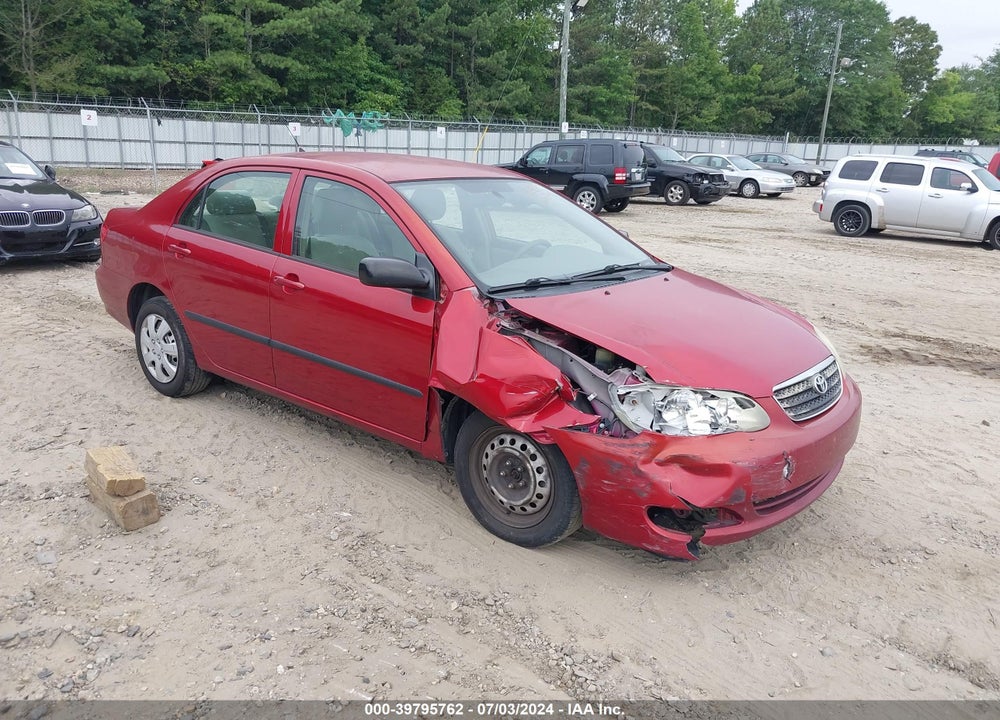 2007 TOYOTA COROLLA CE VIN: JTDBR32E270125004