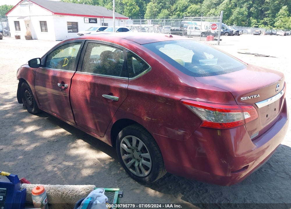 2015 NISSAN SENTRA VIN: 3N1AB7AP8FL665617