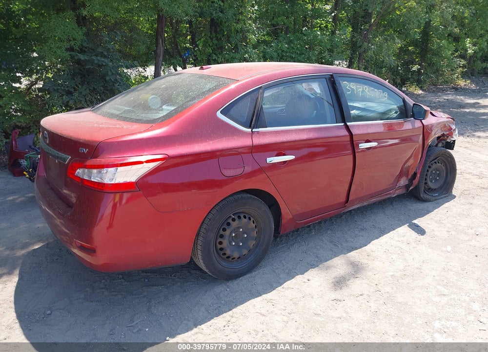 2015 NISSAN SENTRA VIN: 3N1AB7AP8FL665617