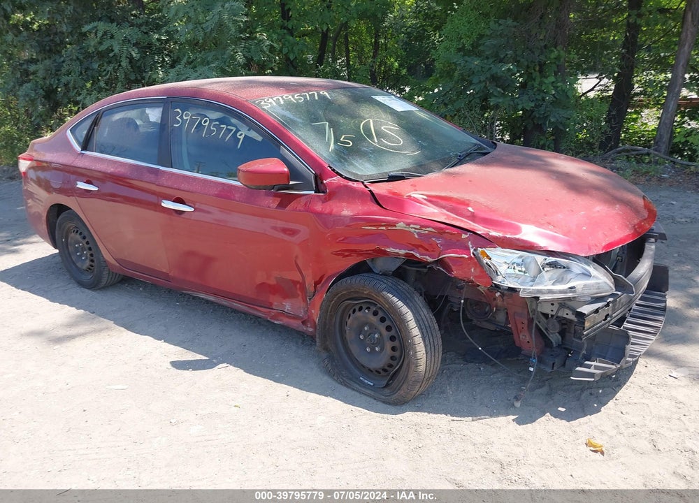 2015 NISSAN SENTRA VIN: 3N1AB7AP8FL665617