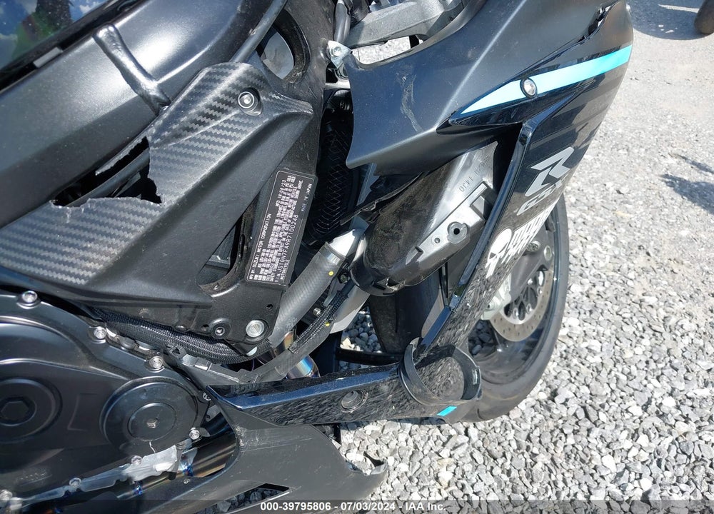 2024 SUZUKI GSX-R600 VIN: JS1GN7FA9R7100248