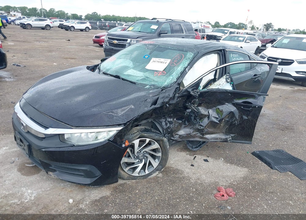 2017 HONDA CIVIC EX VIN: 19XFC2F79HE002172