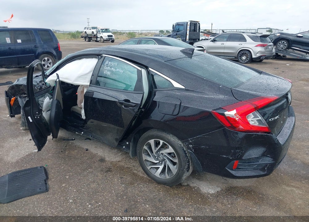 2017 HONDA CIVIC EX VIN: 19XFC2F79HE002172
