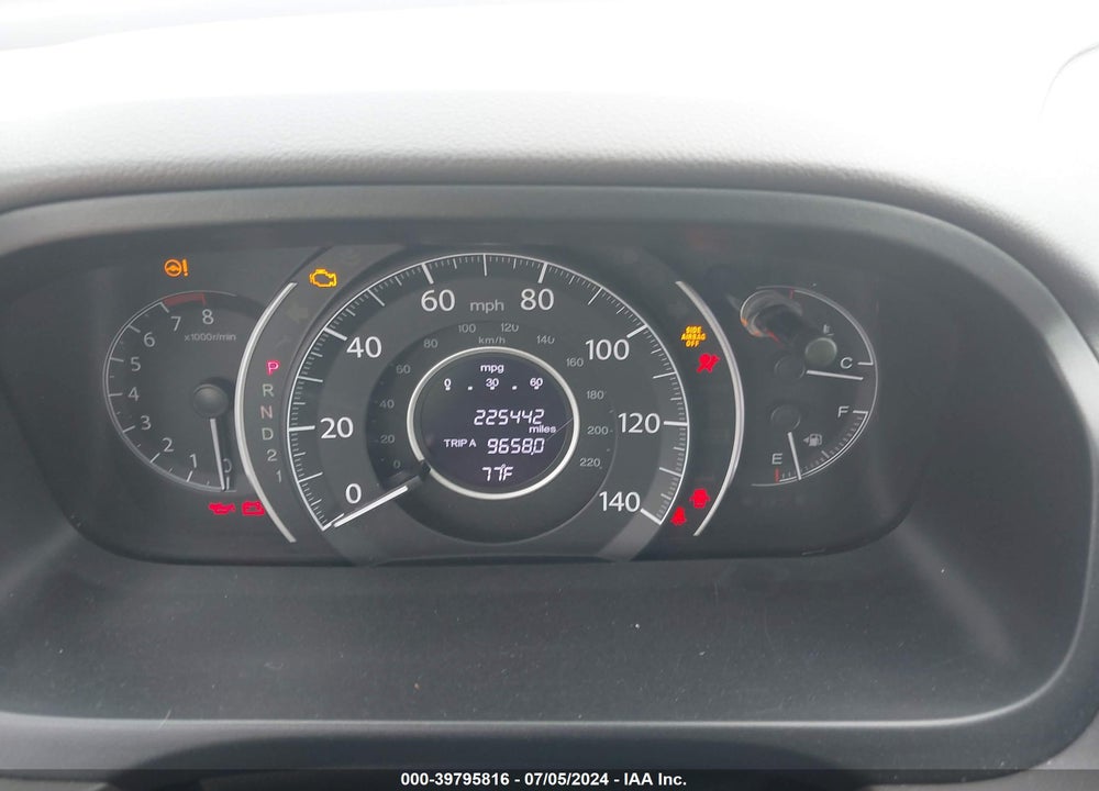 2014 HONDA CR-V EX-L VIN: 5J6RM4H79EL031865