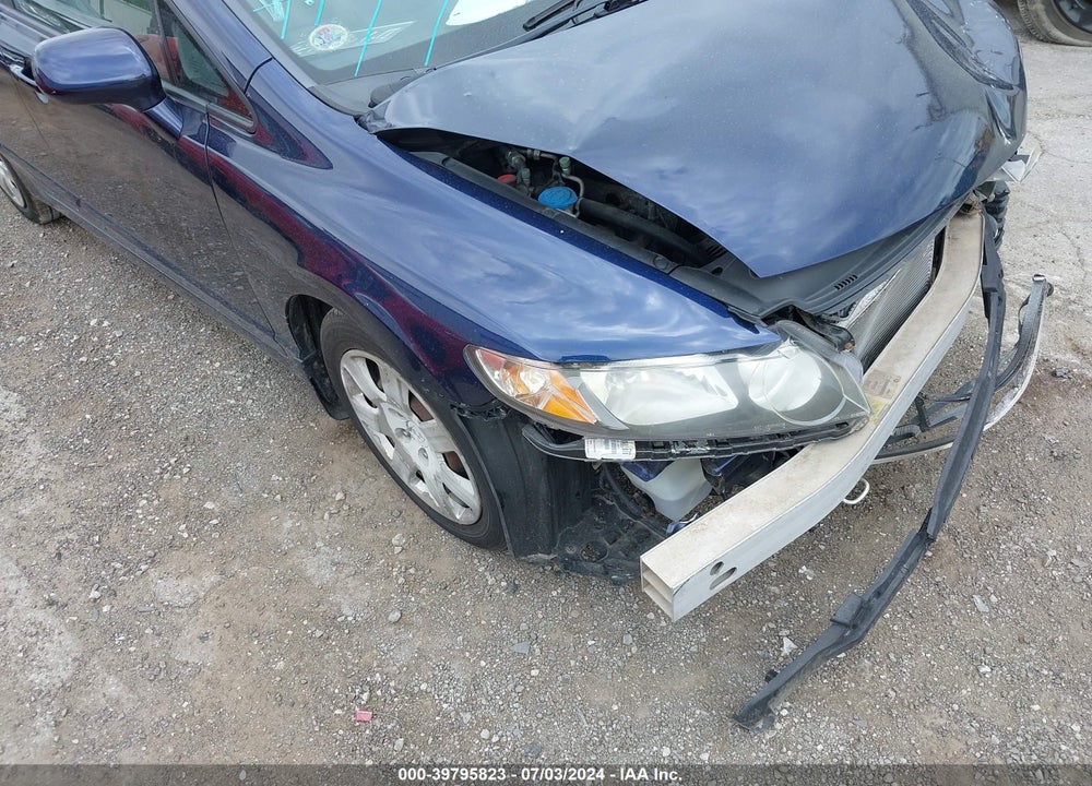 2011 HONDA CIVIC LX VIN: 19XFA1F55BE018651
