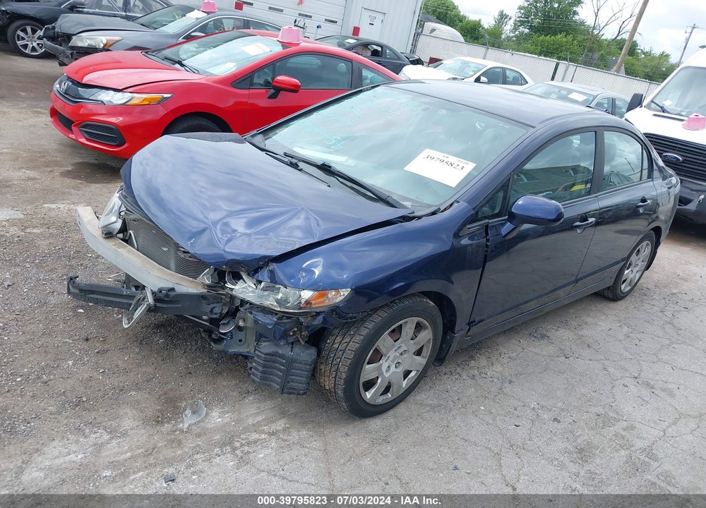 2011 HONDA CIVIC LX VIN: 19XFA1F55BE018651
