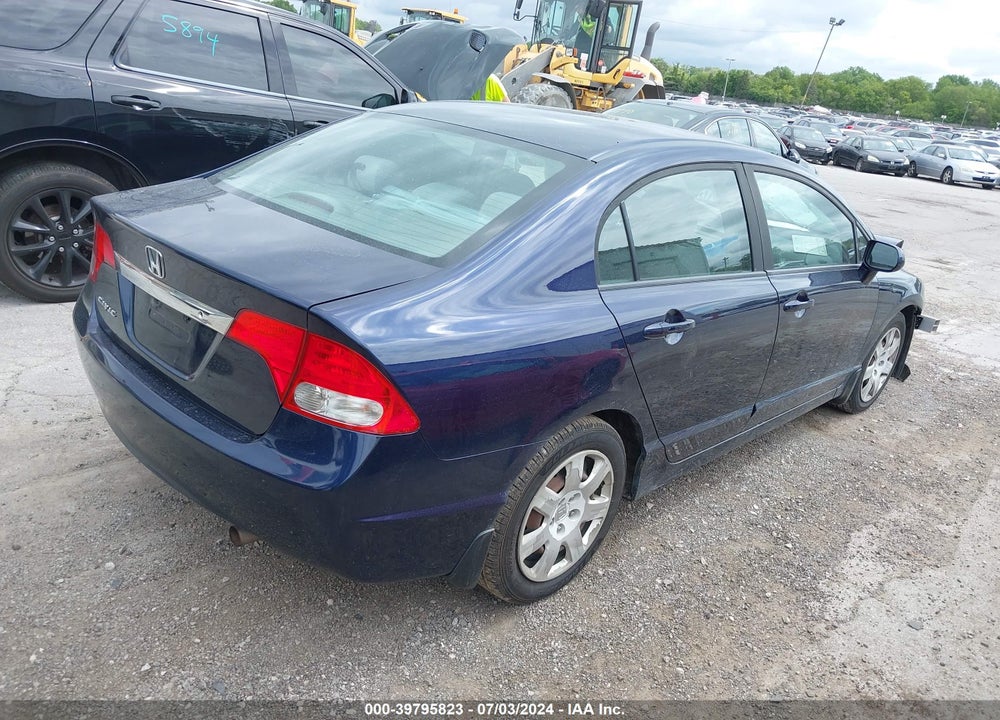 2011 HONDA CIVIC LX VIN: 19XFA1F55BE018651