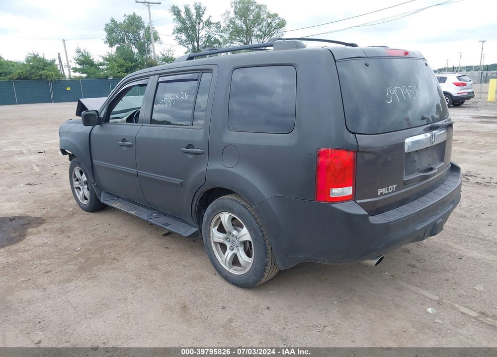 2012 HONDA PILOT EX-L VIN: 5FNYF3H55CB002920