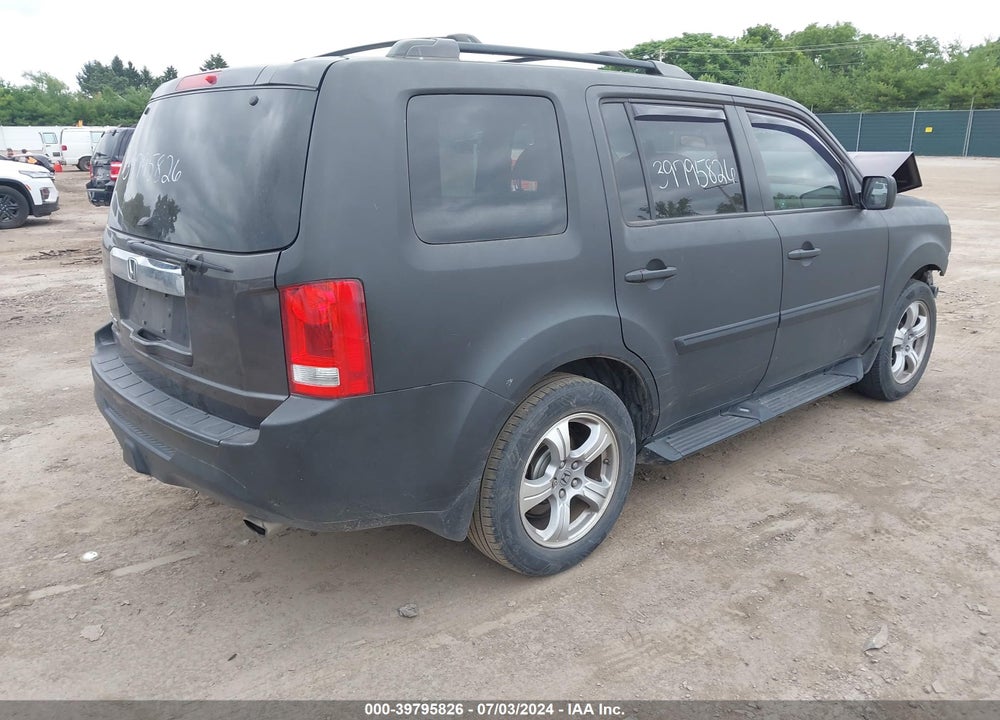 2012 HONDA PILOT EX-L VIN: 5FNYF3H55CB002920