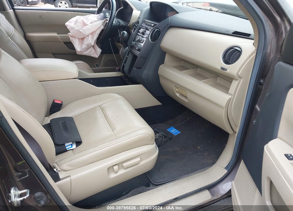 2012 HONDA PILOT EX-L VIN: 5FNYF3H55CB002920