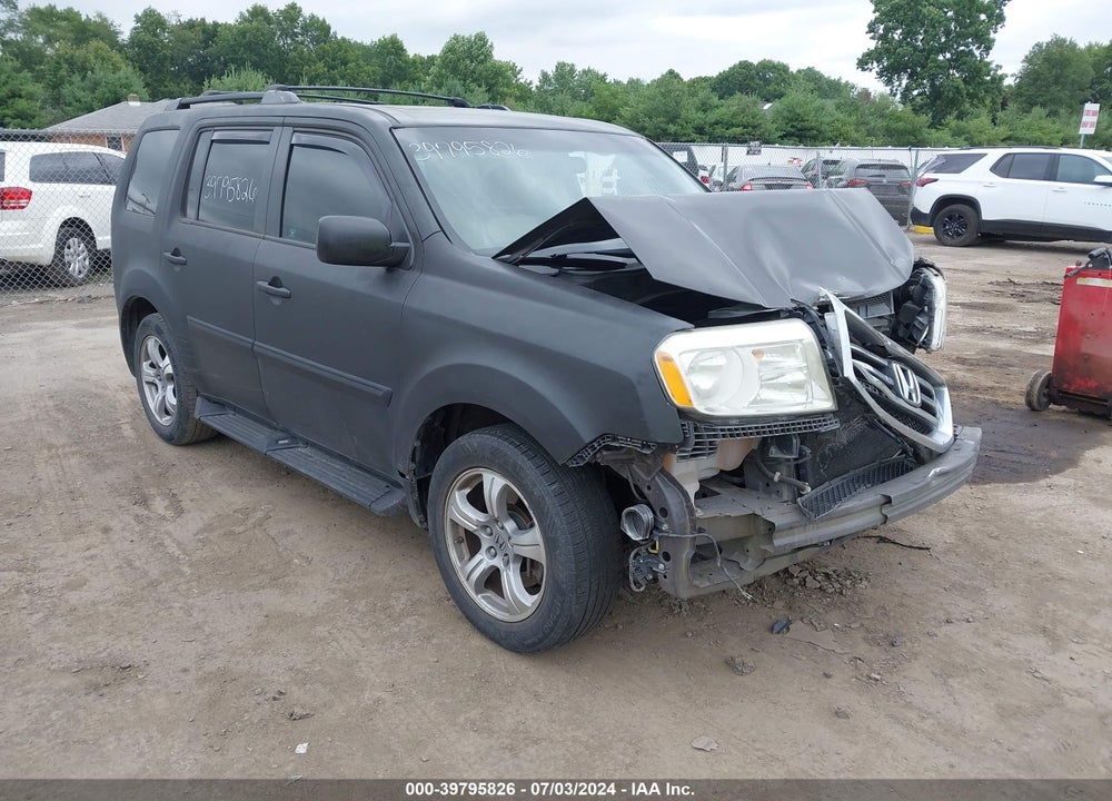 2012 HONDA PILOT EX-L VIN: 5FNYF3H55CB002920