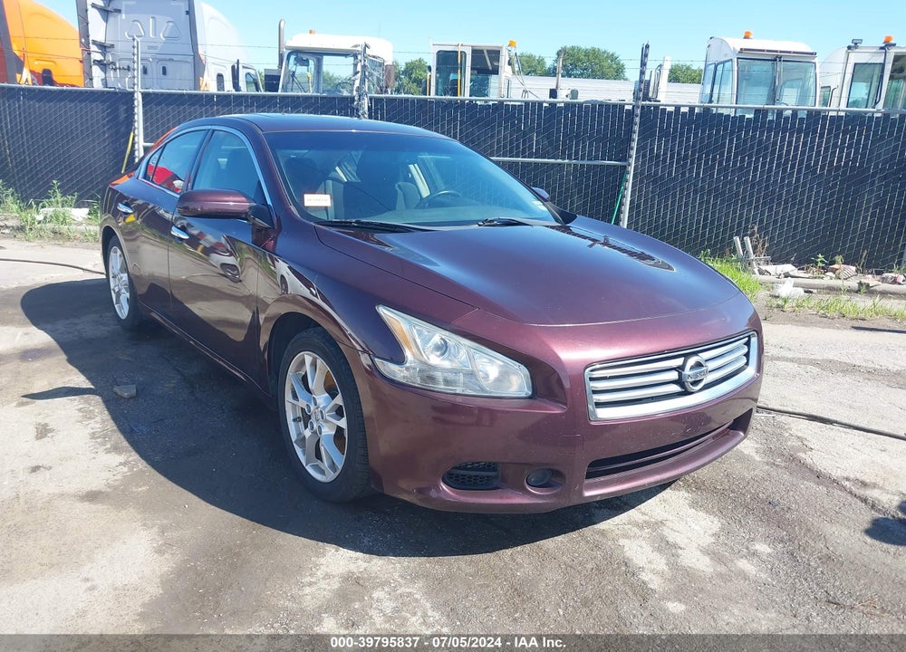 2014 NISSAN MAXIMA VIN: 1N4AA5AP9EC486183