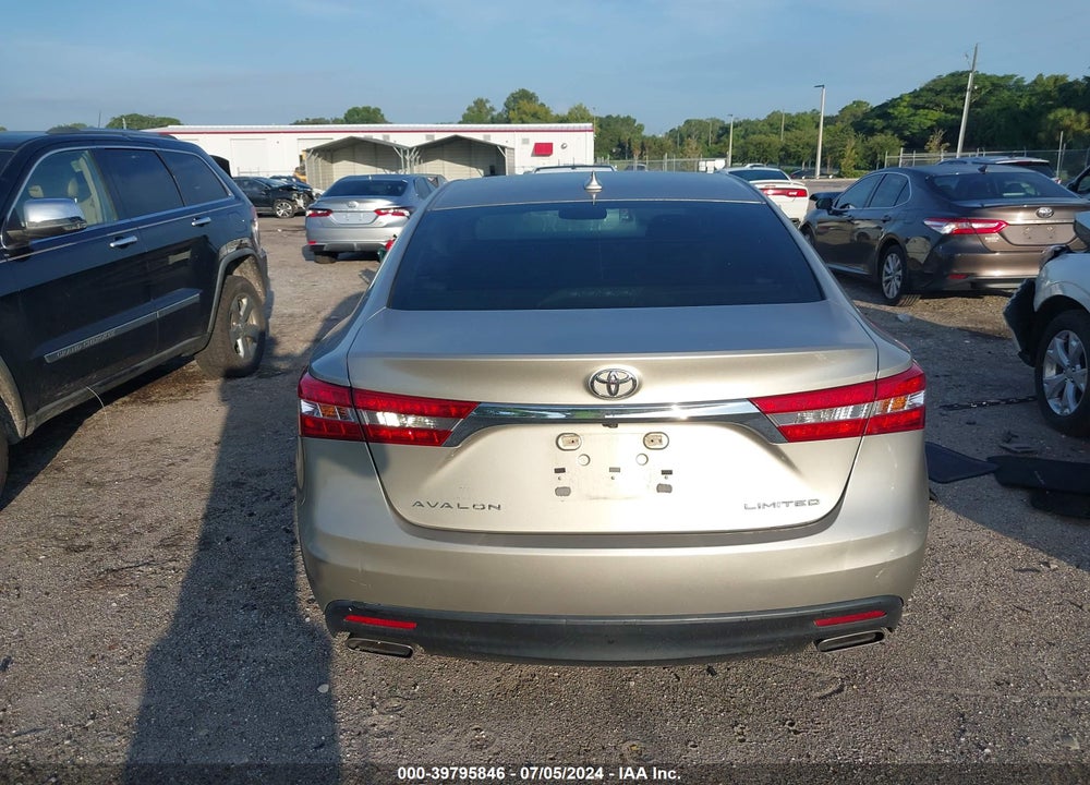 2014 TOYOTA AVALON LIMITED VIN: 4T1BK1EB5EU132556