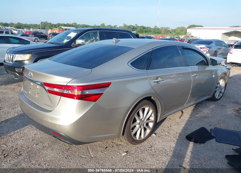 2014 TOYOTA AVALON LIMITED VIN: 4T1BK1EB5EU132556
