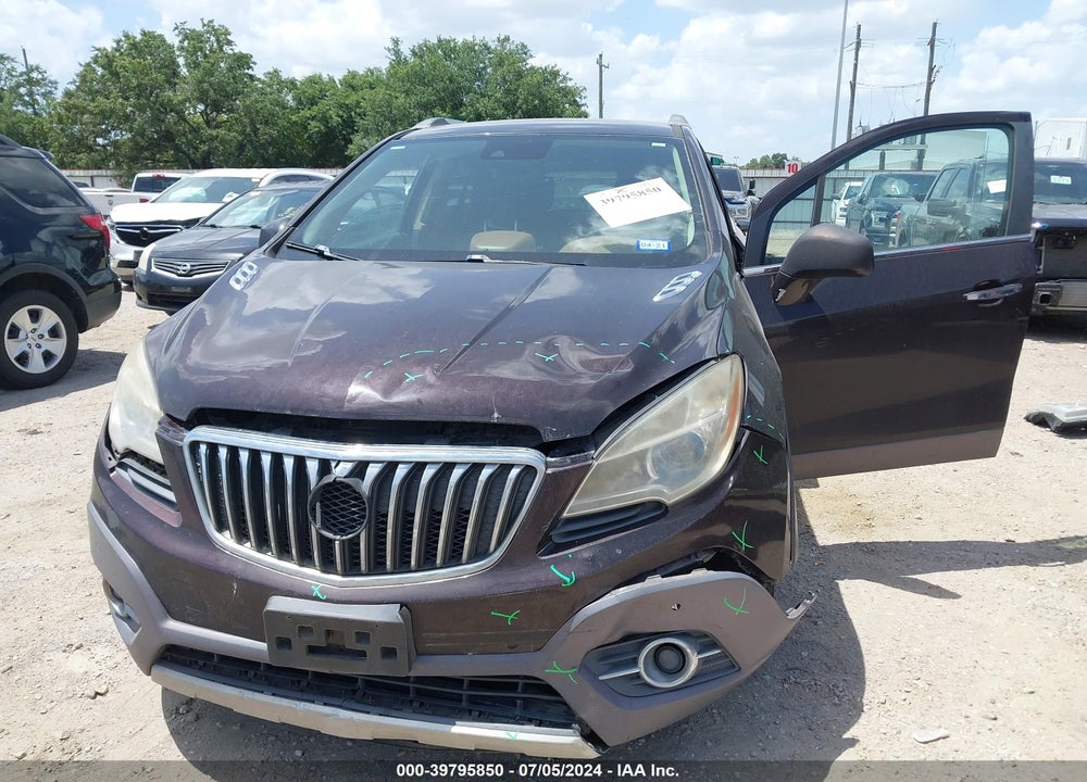 2013 BUICK ENCORE PREMIUM VIN: KL4CJDSB6DB177429